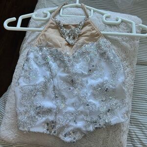 Sequin Embellished Halter Top- Costume